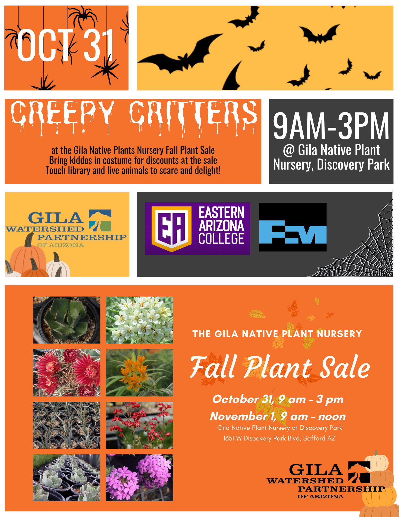 Gila Watershed Partnership Fall Plant Sale