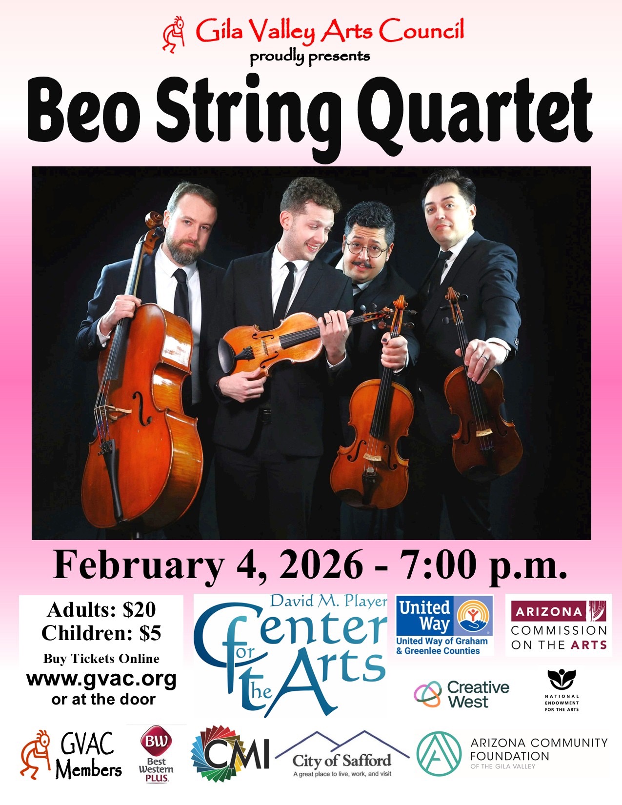 Beo String Quartet Concert
