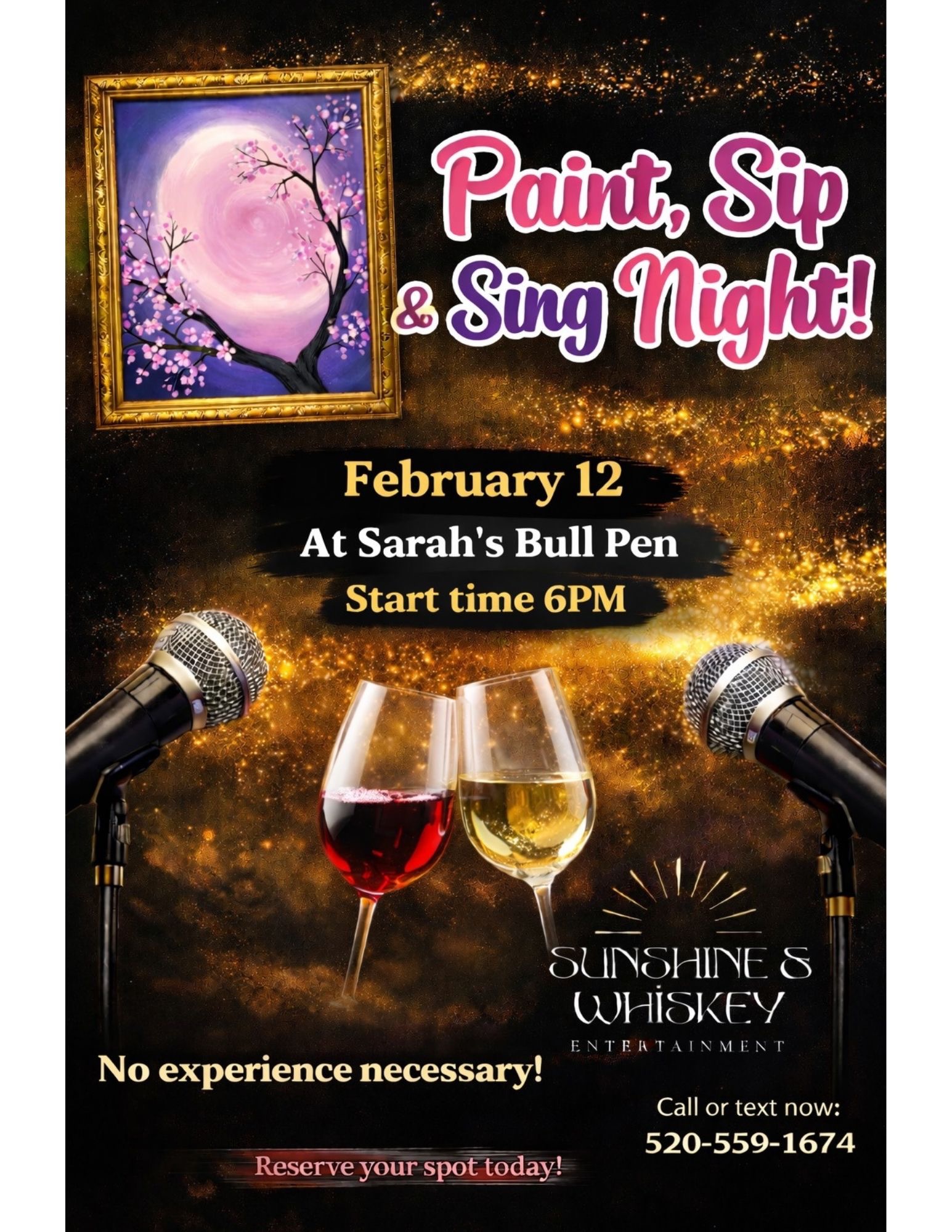 Paint Sip and Sing Night