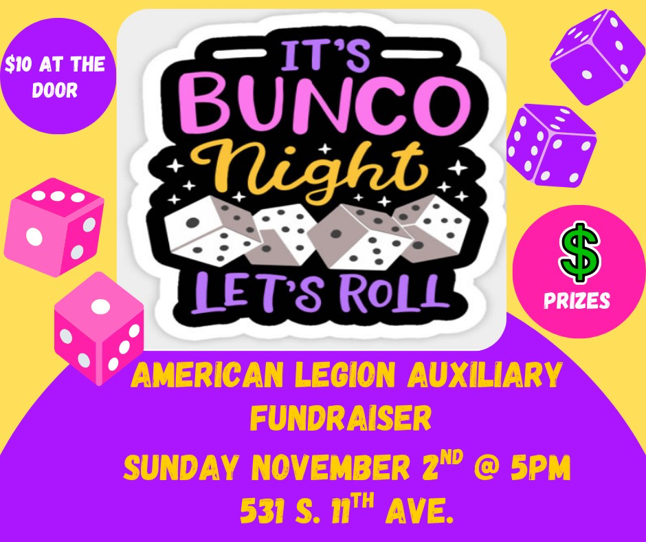 Bunco Night at the Legion