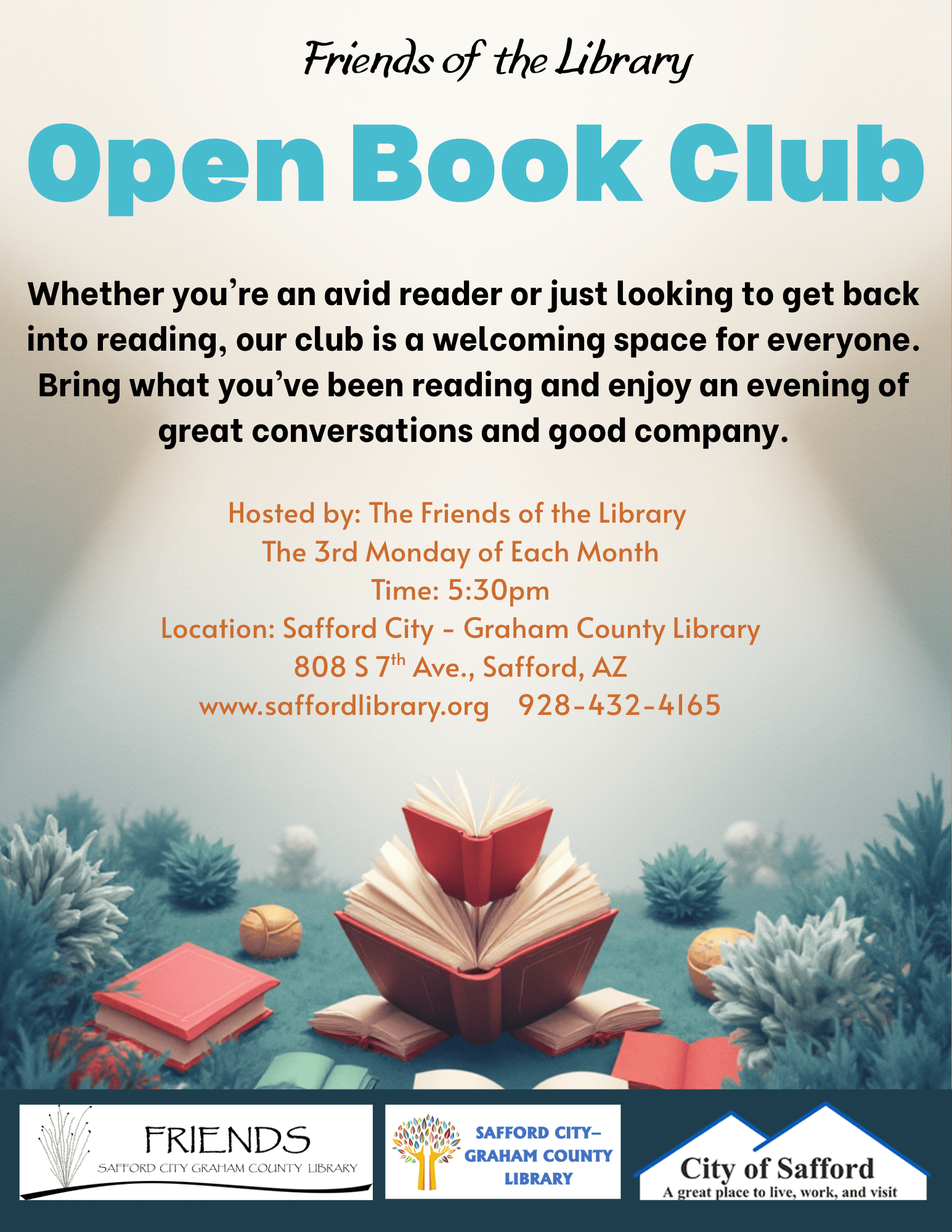 Open Book Club 18+