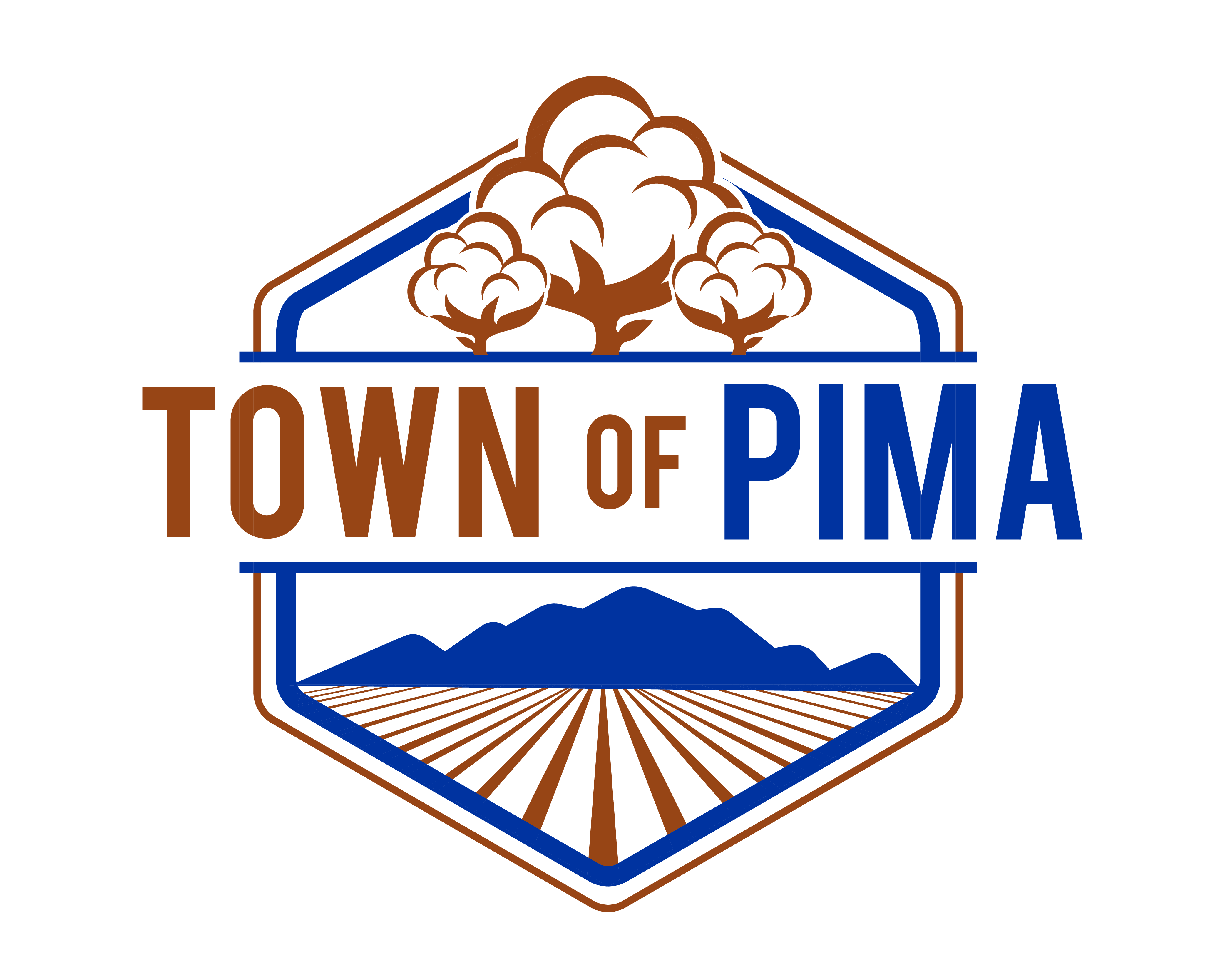 Town of Pima logo