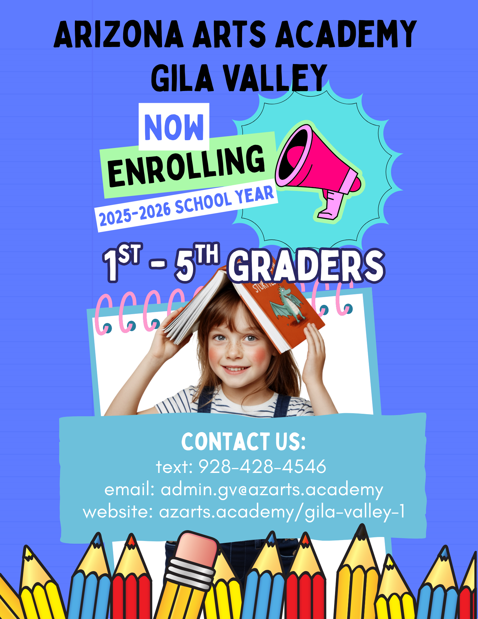 Arizona Arts Academy Enrollment 25-26 Open