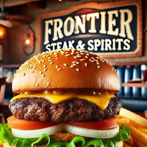 Frontier Steak & Spirits logo