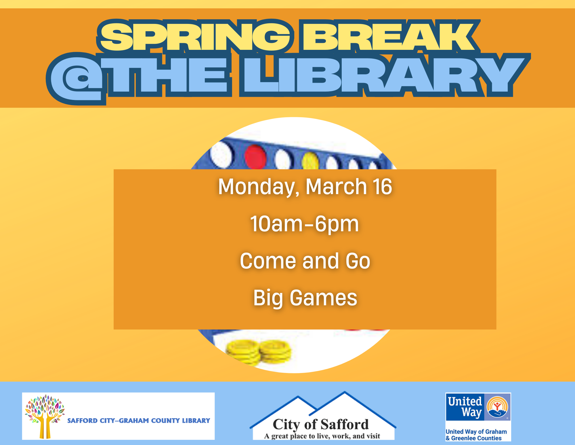 Spring Break @the Library