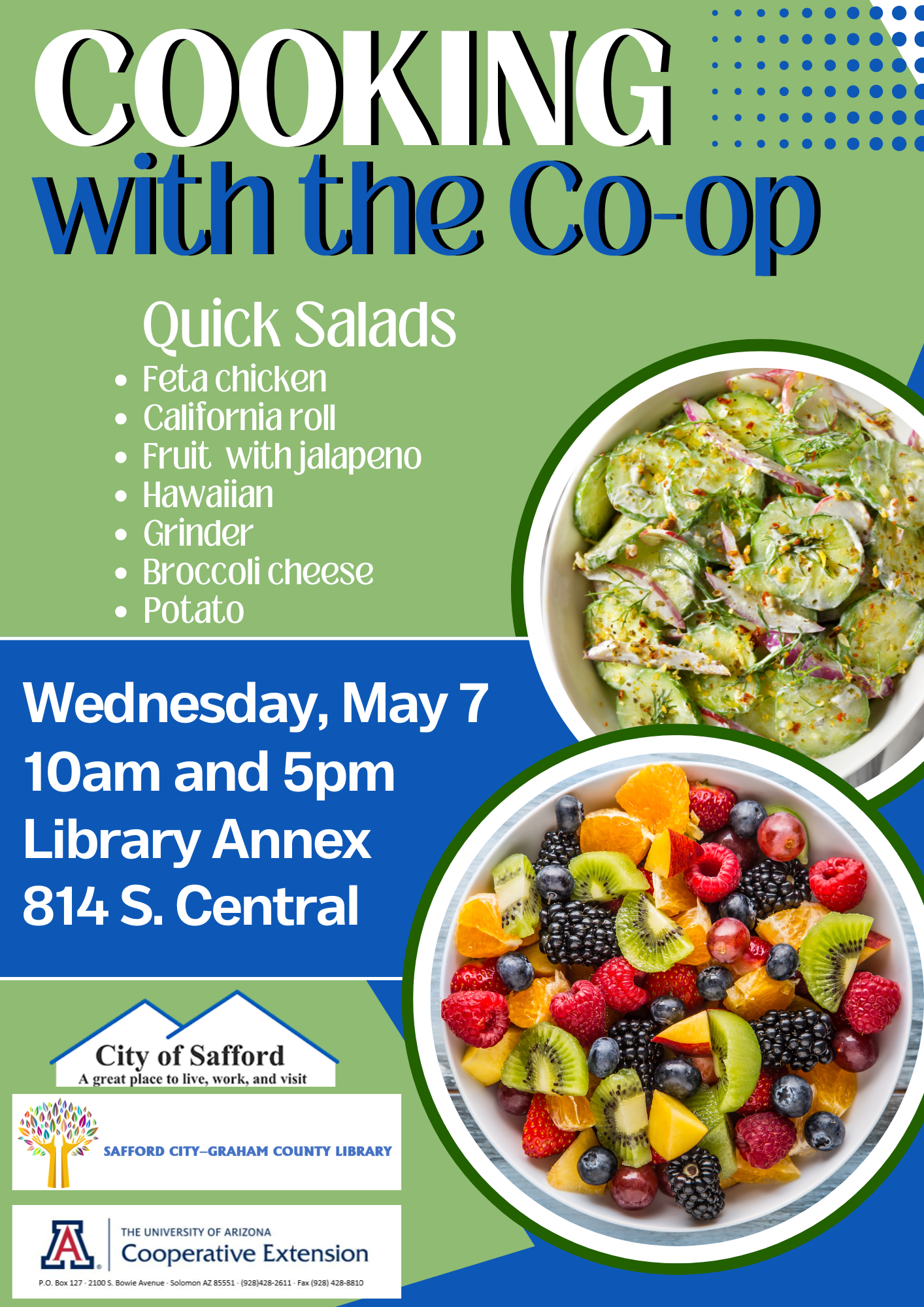 Cooking Class- Quick Salads