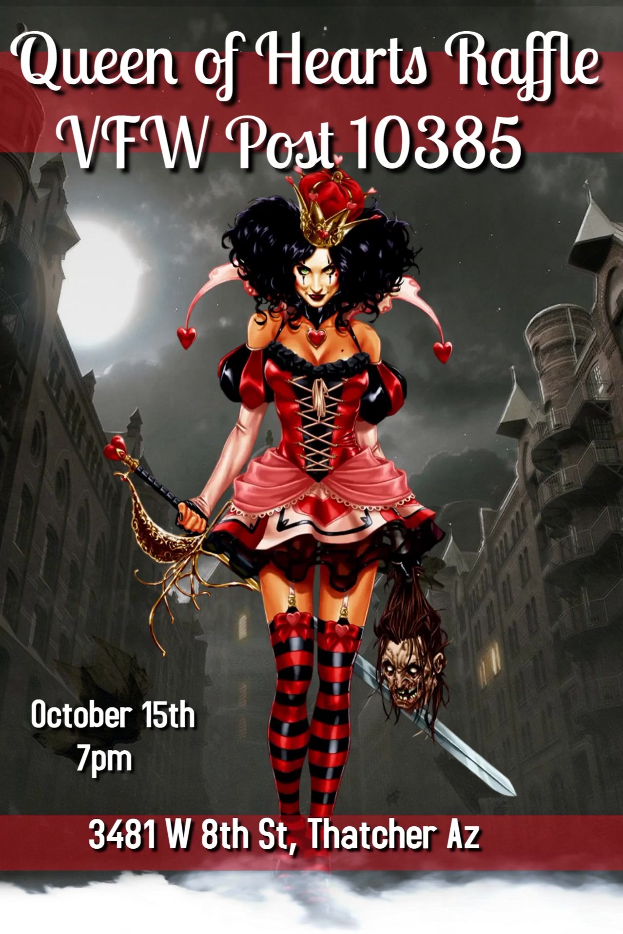 Queen of Hearts Raffle