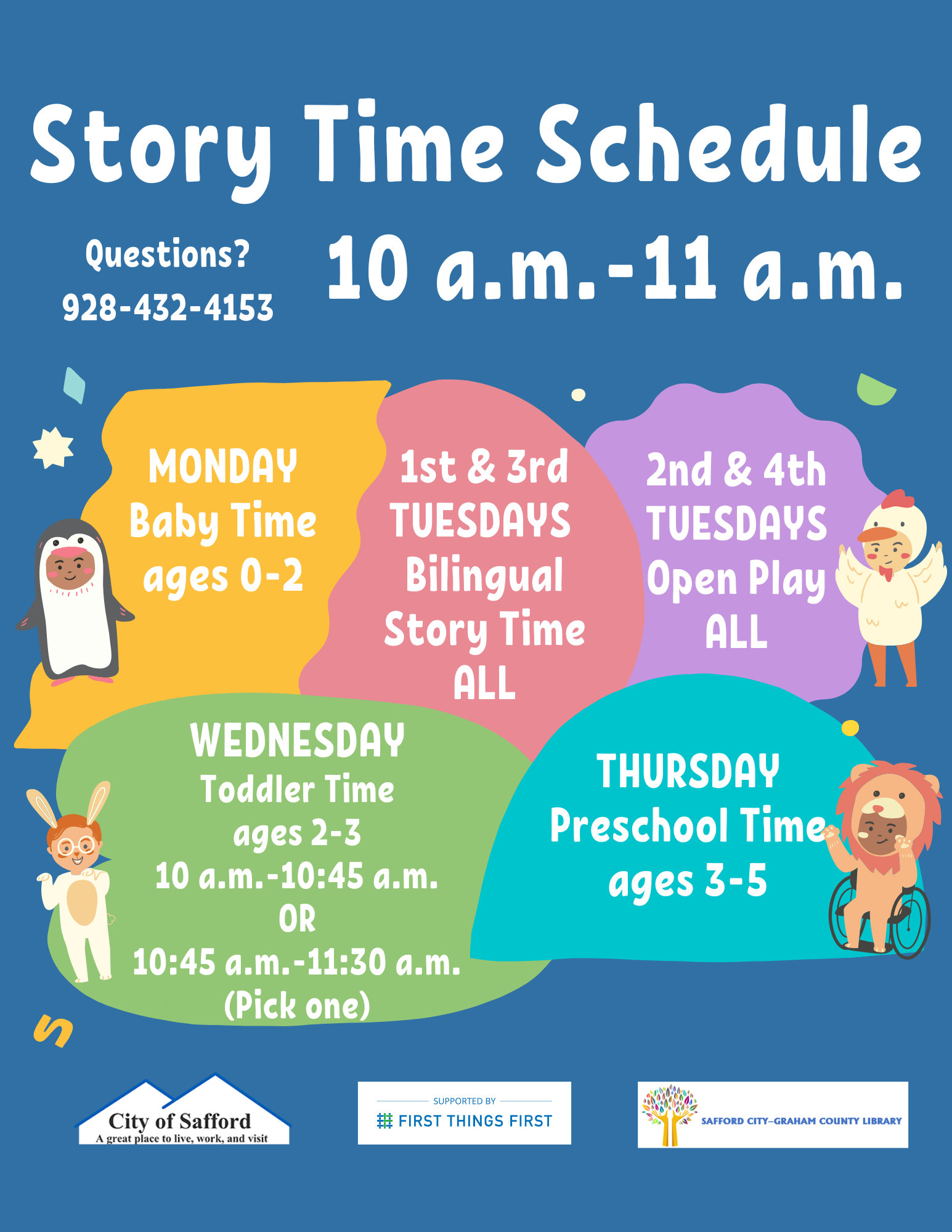 Story Time at Safford Library