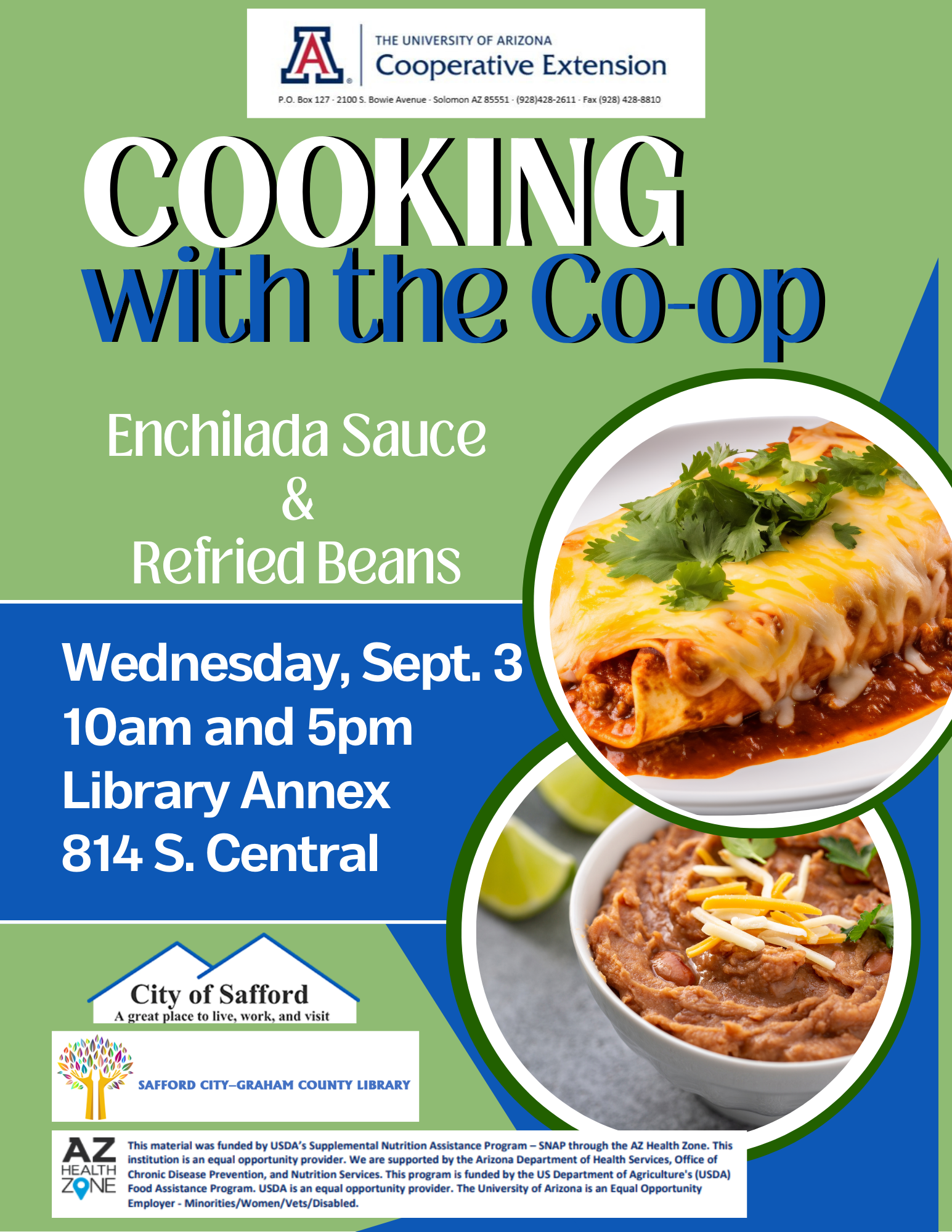 Cooking with the Cooperative Extension