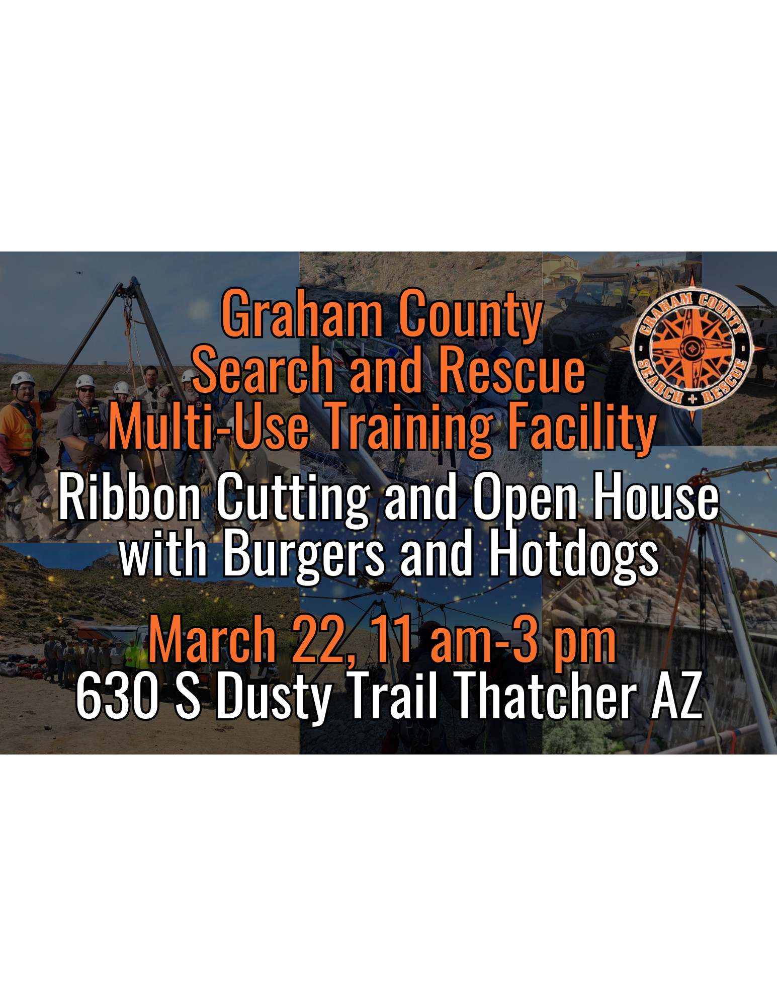 Graham County Search and Rescue Ribbon Cutting and Open House