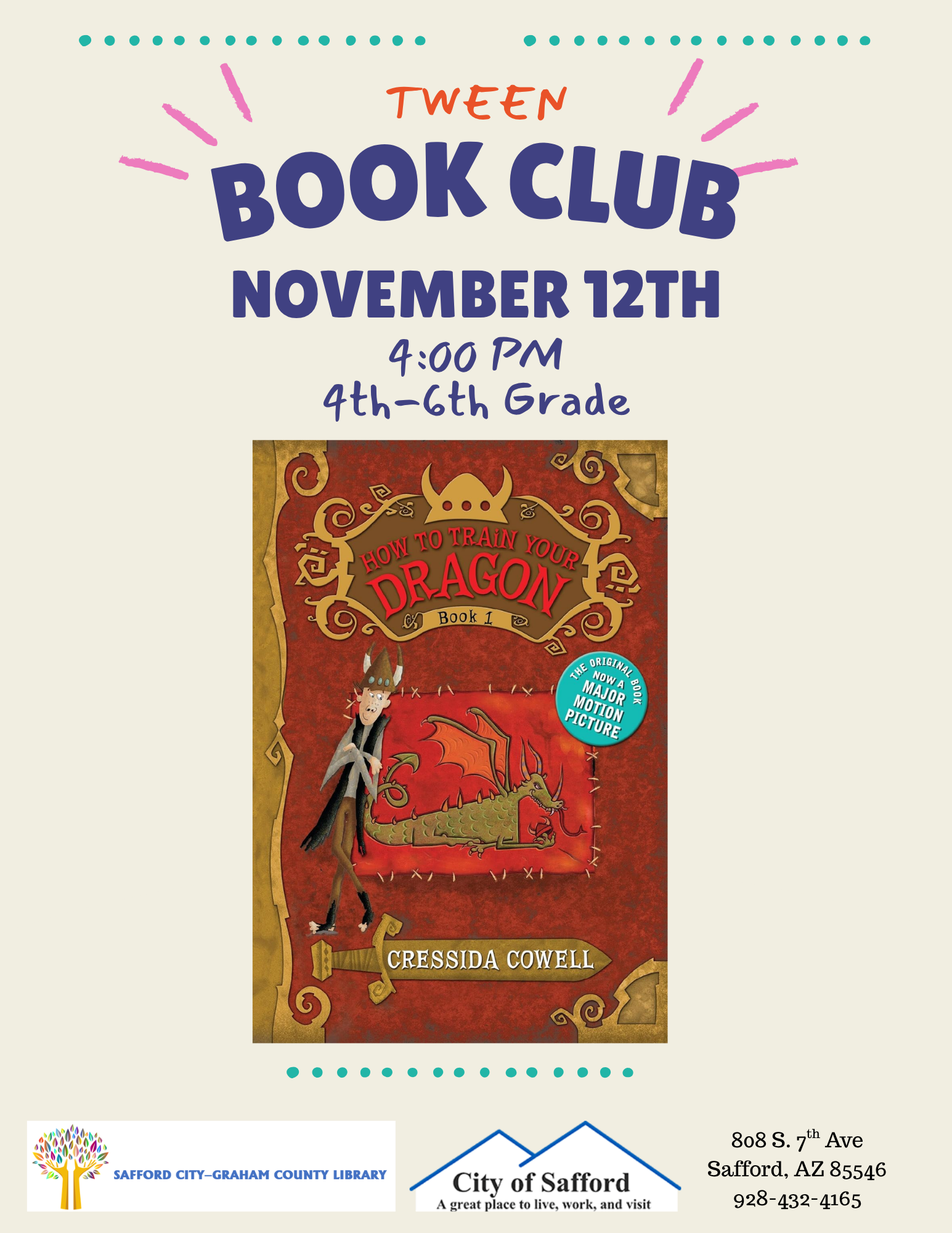 Tween Book Club