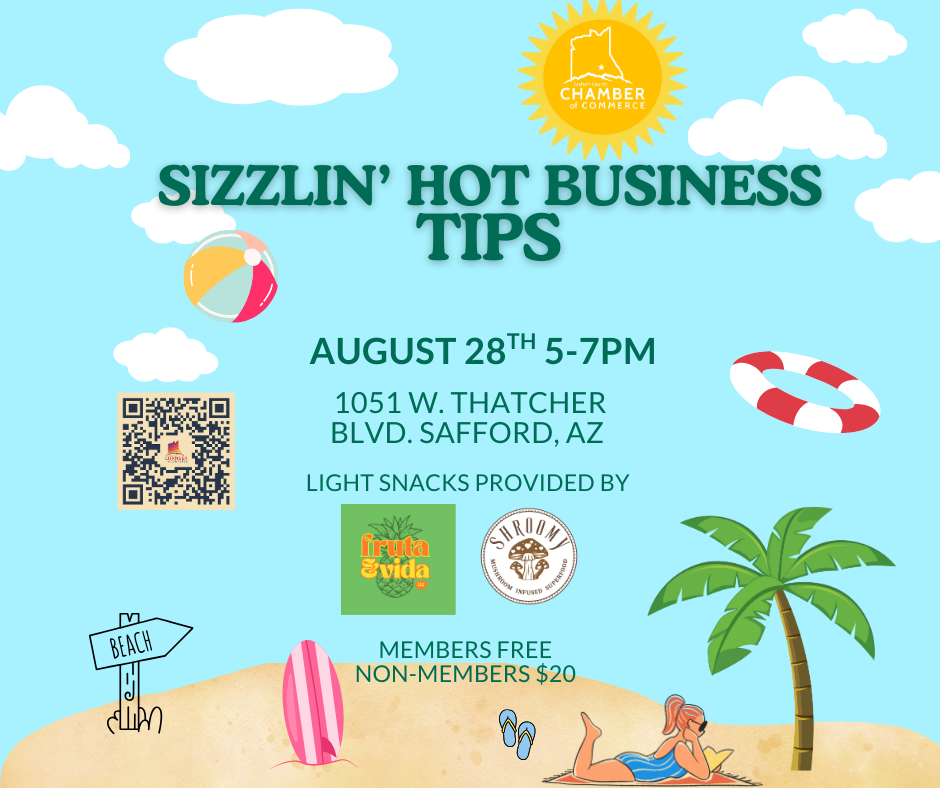 Sizzlin' Hot Business Tips Chamber Mixer