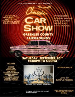Mt Graham Safe House Classic Car Show