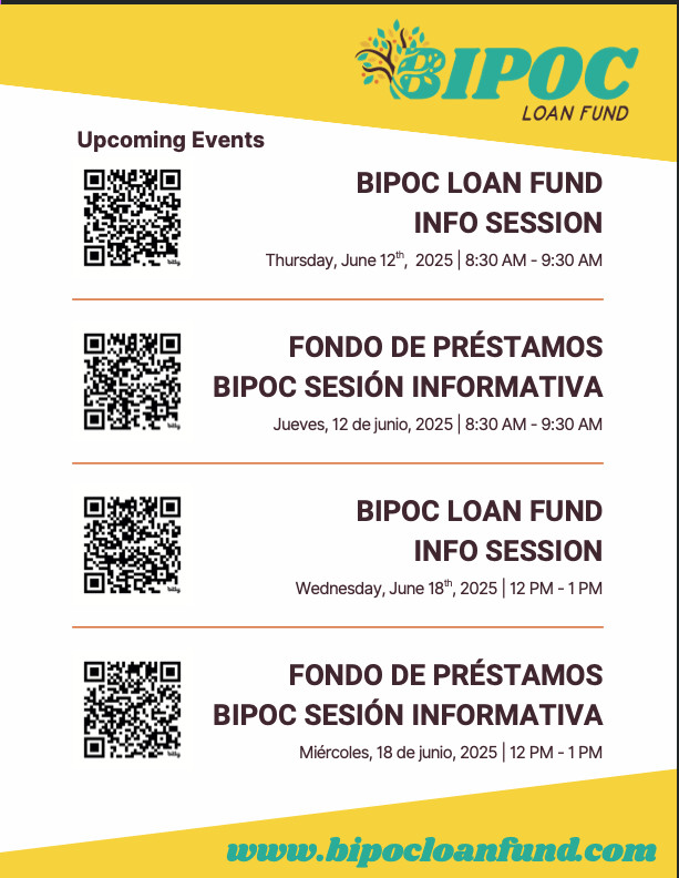 BIPOC Loan Fund Information Session
