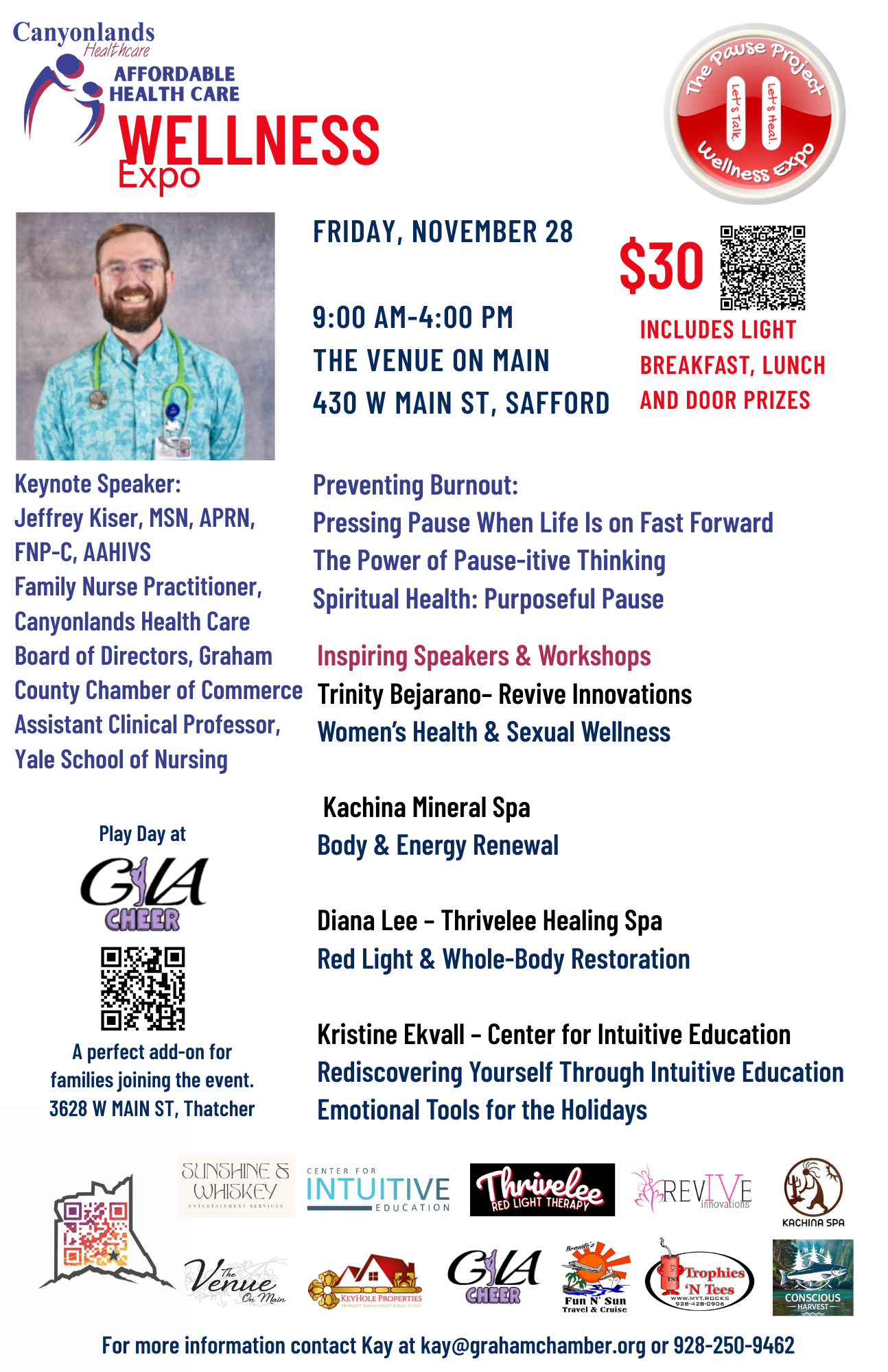 The Canyonlands Healthcare Pause Project: Wellness Expo