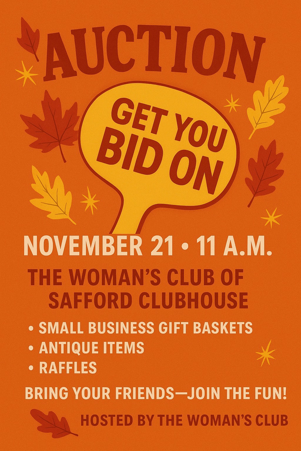 The Woman's Club of Safford Auction