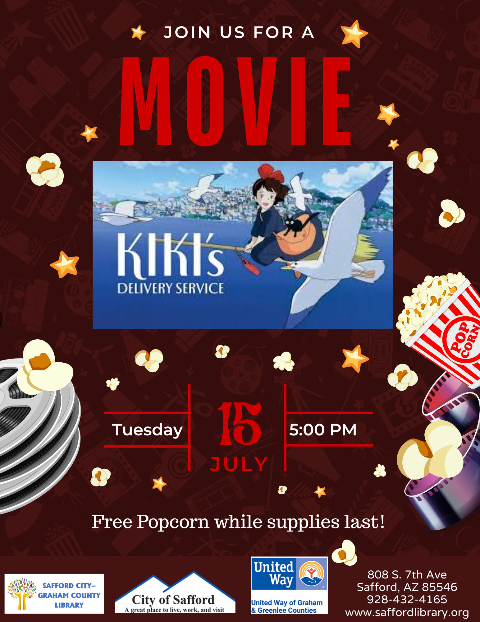Movie Screening- Kiki's Delivery Service
