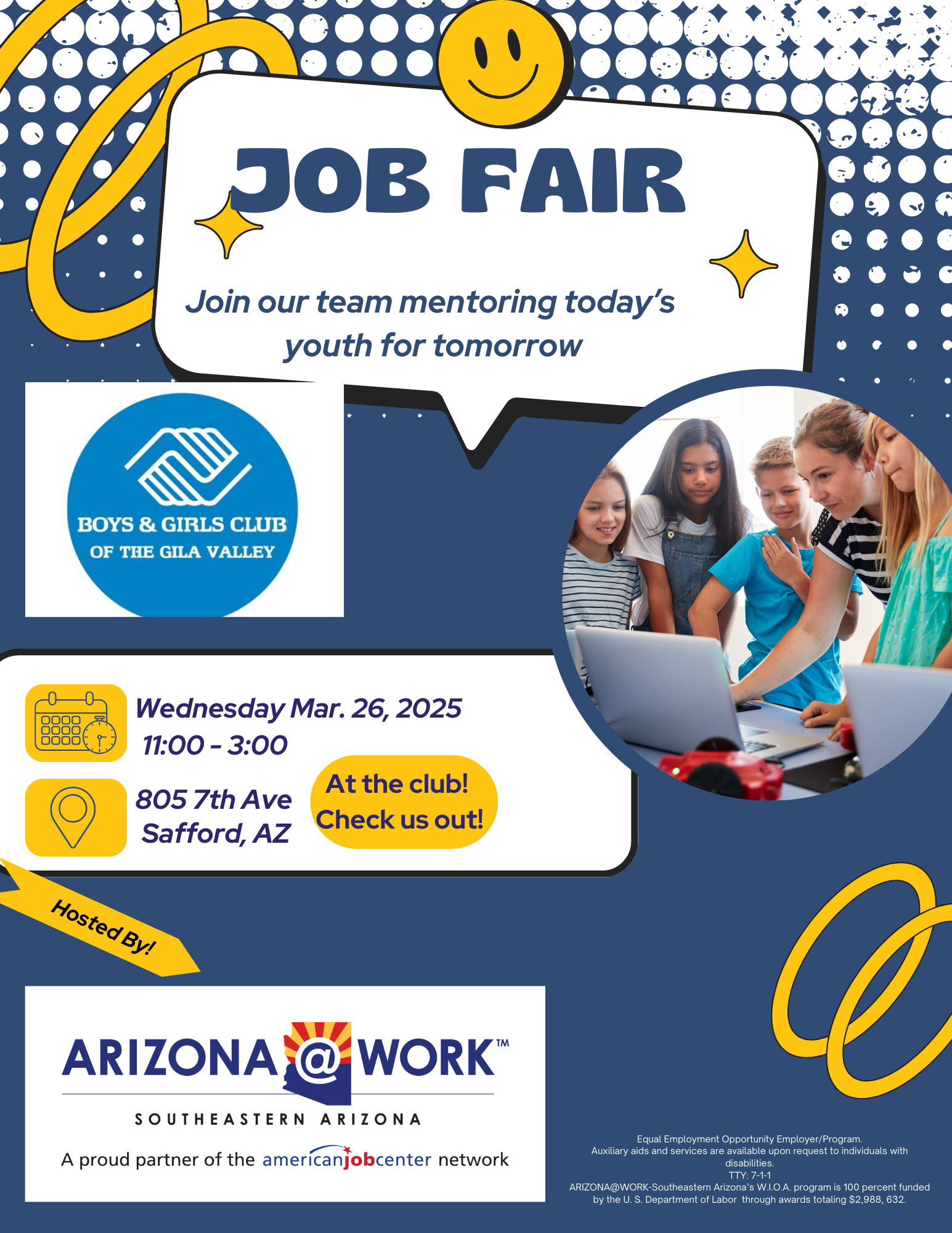Boys & Girls Club of the Gila Valley Job Fair