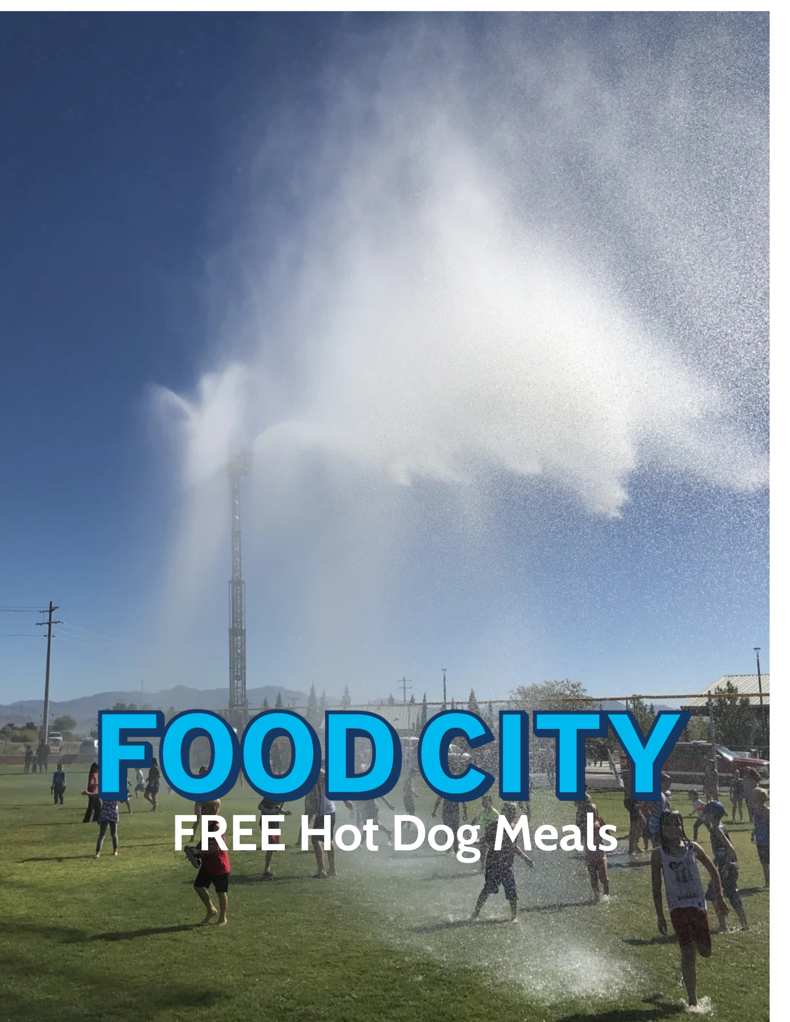 Splash Pad Party & FREE Hot Dog Meals