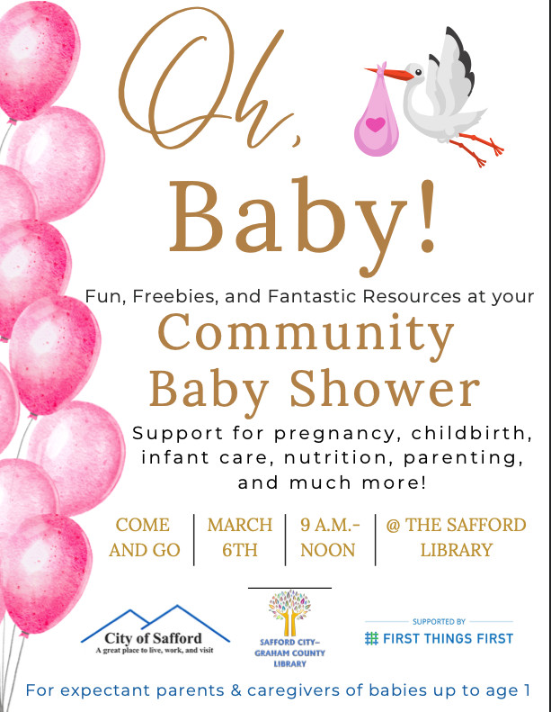 Oh Baby,  Community Baby Shower