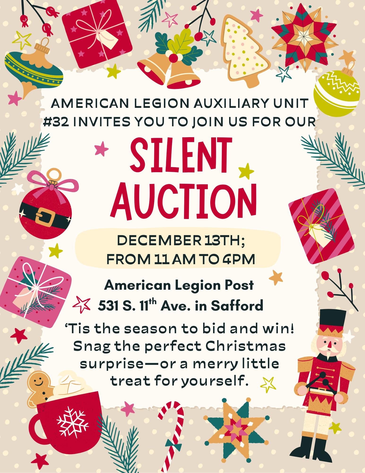 American Legion Silent Auction