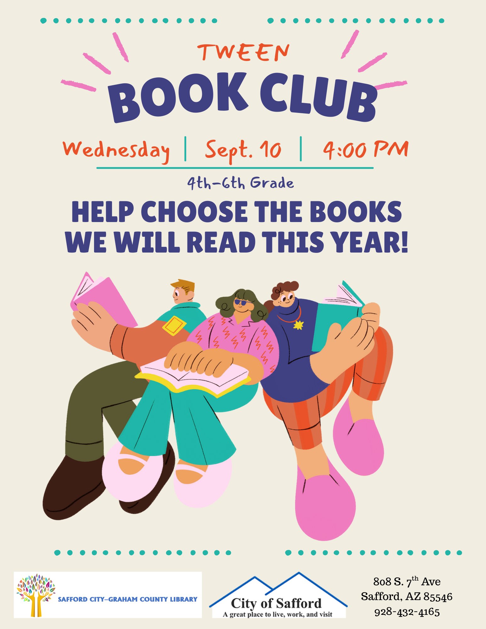 Tween Book Club