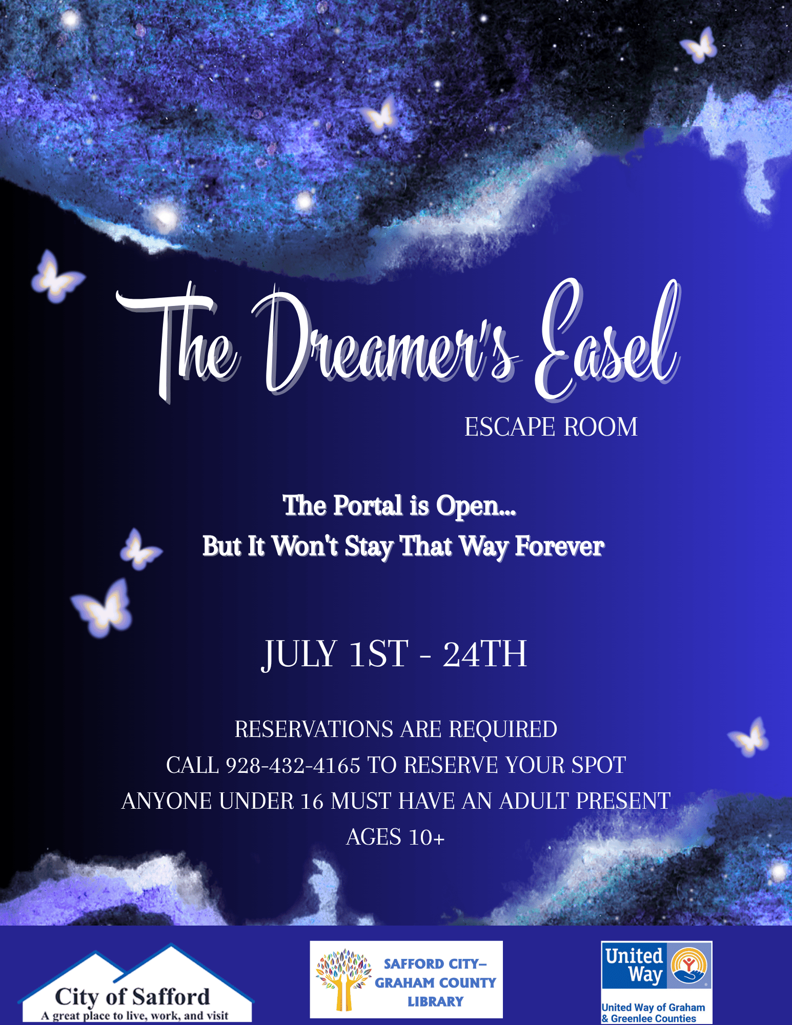Summer Escape Room: The Dreamer’s Easel
