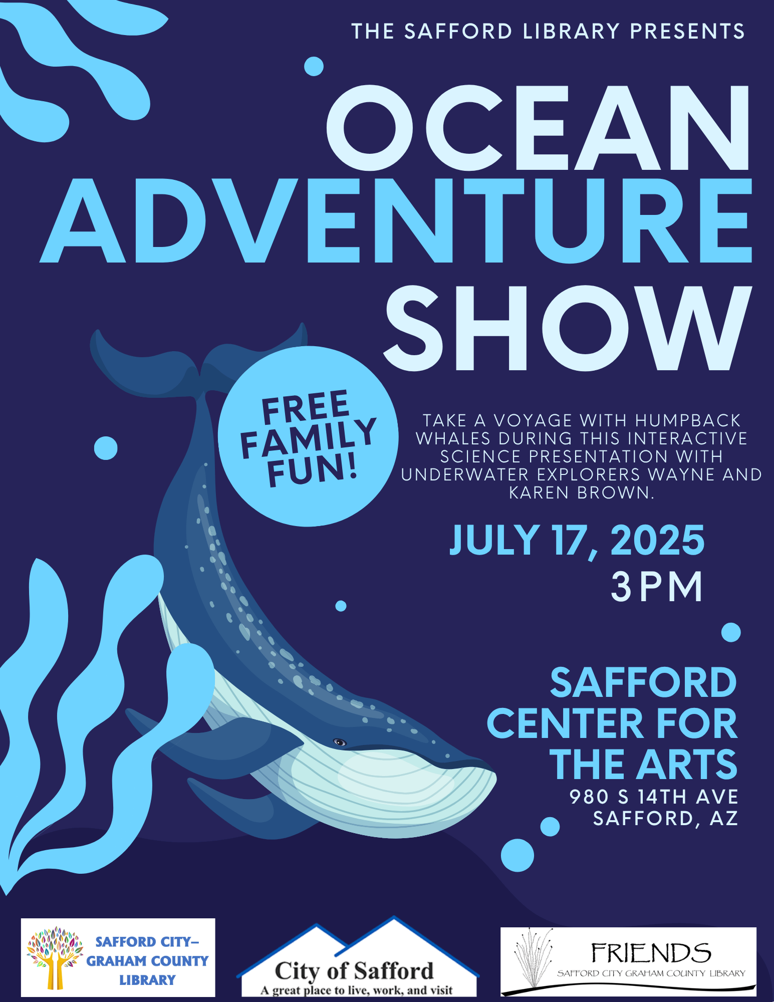 Safford Library Presents Ocean Adventure Show