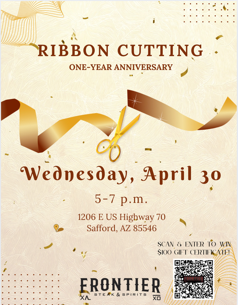Frontier Steak and Spirit One-Year Anniversary Ribbon Cutting