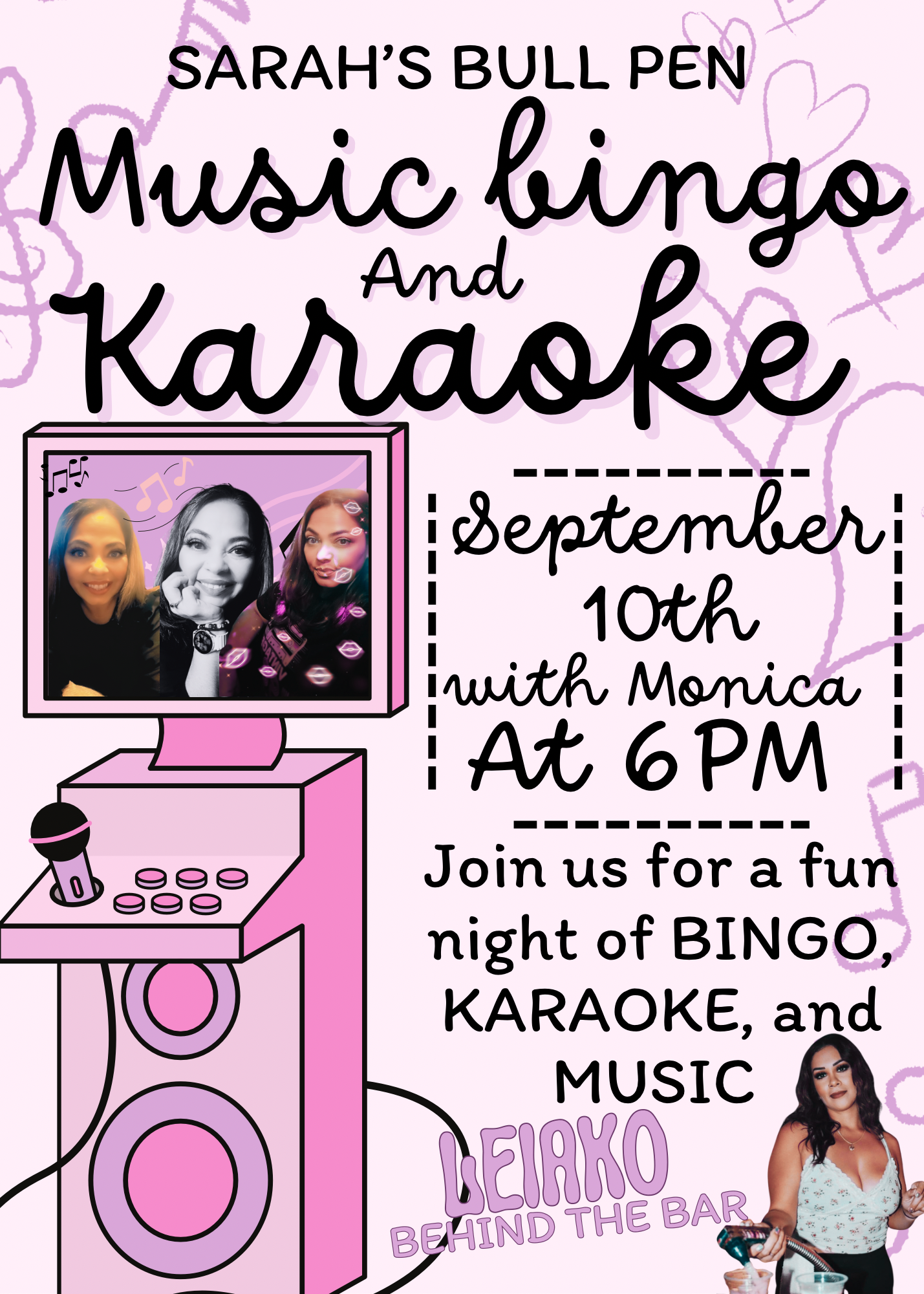 Sarah's Bull Pen Karaoke and Music Bingo