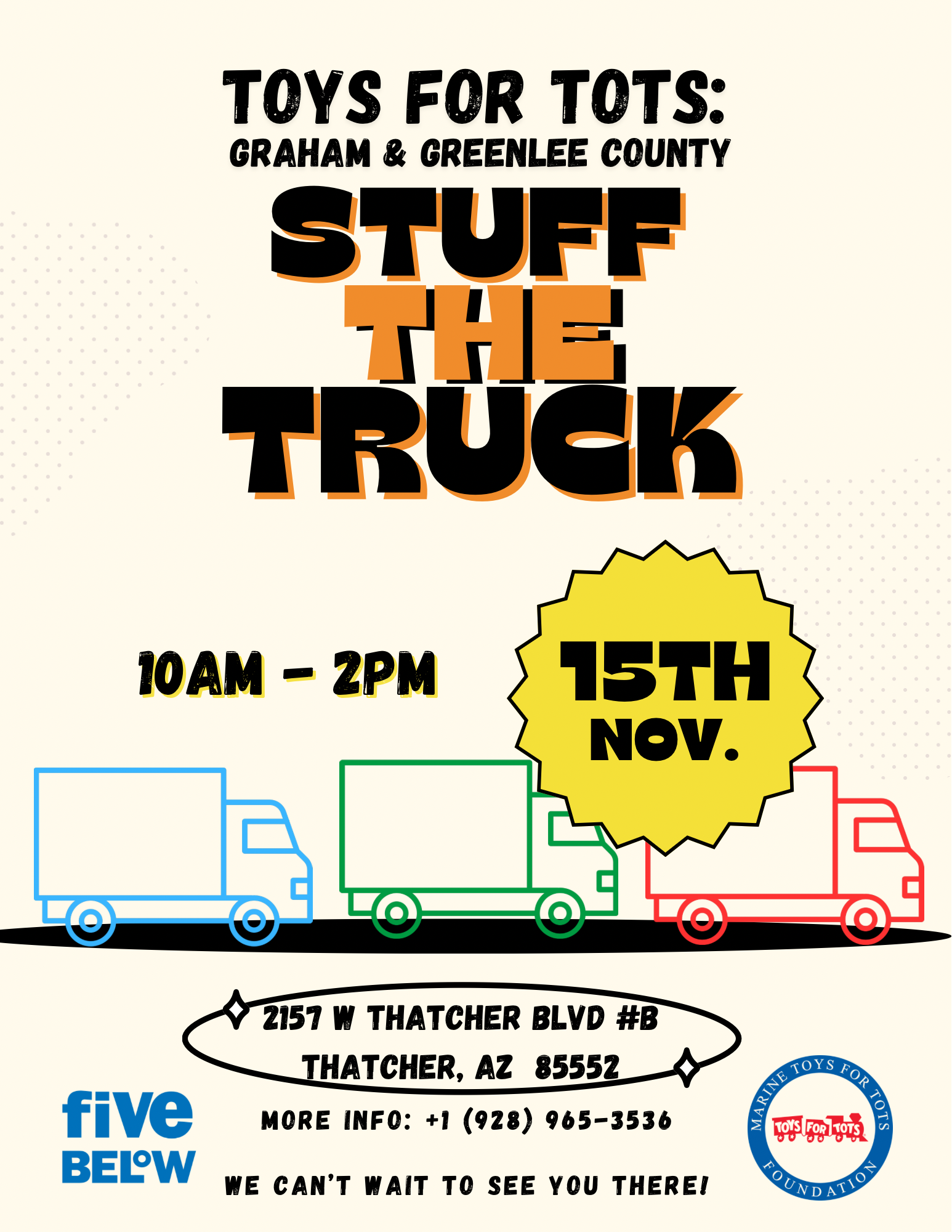 Toys for Tots Stuff The Truck
