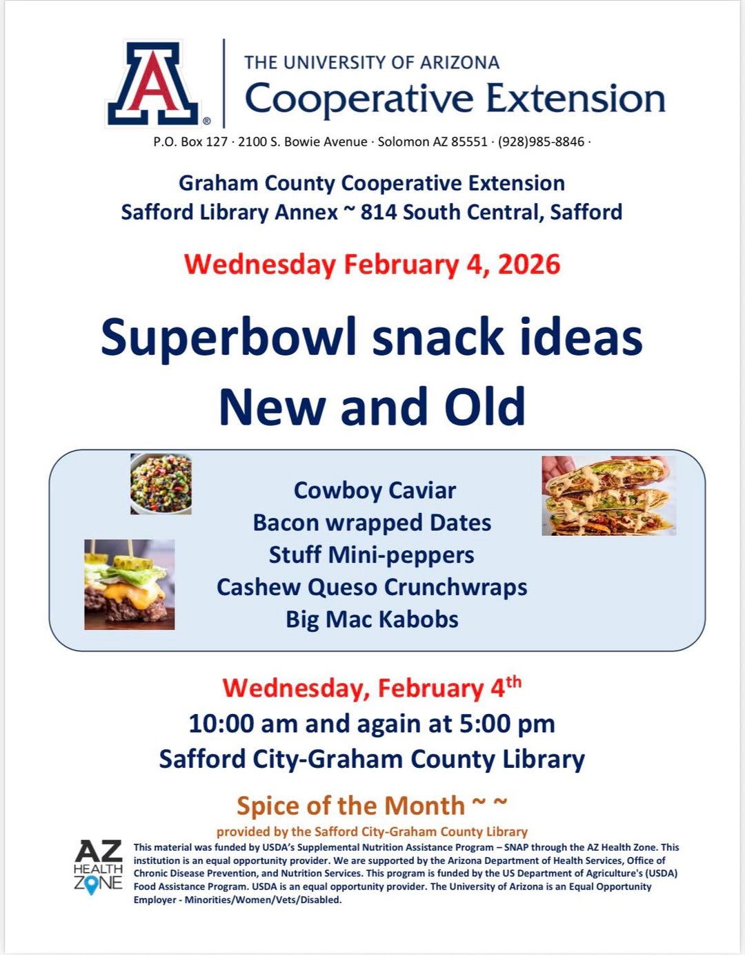 Superbowl Snack Ideas