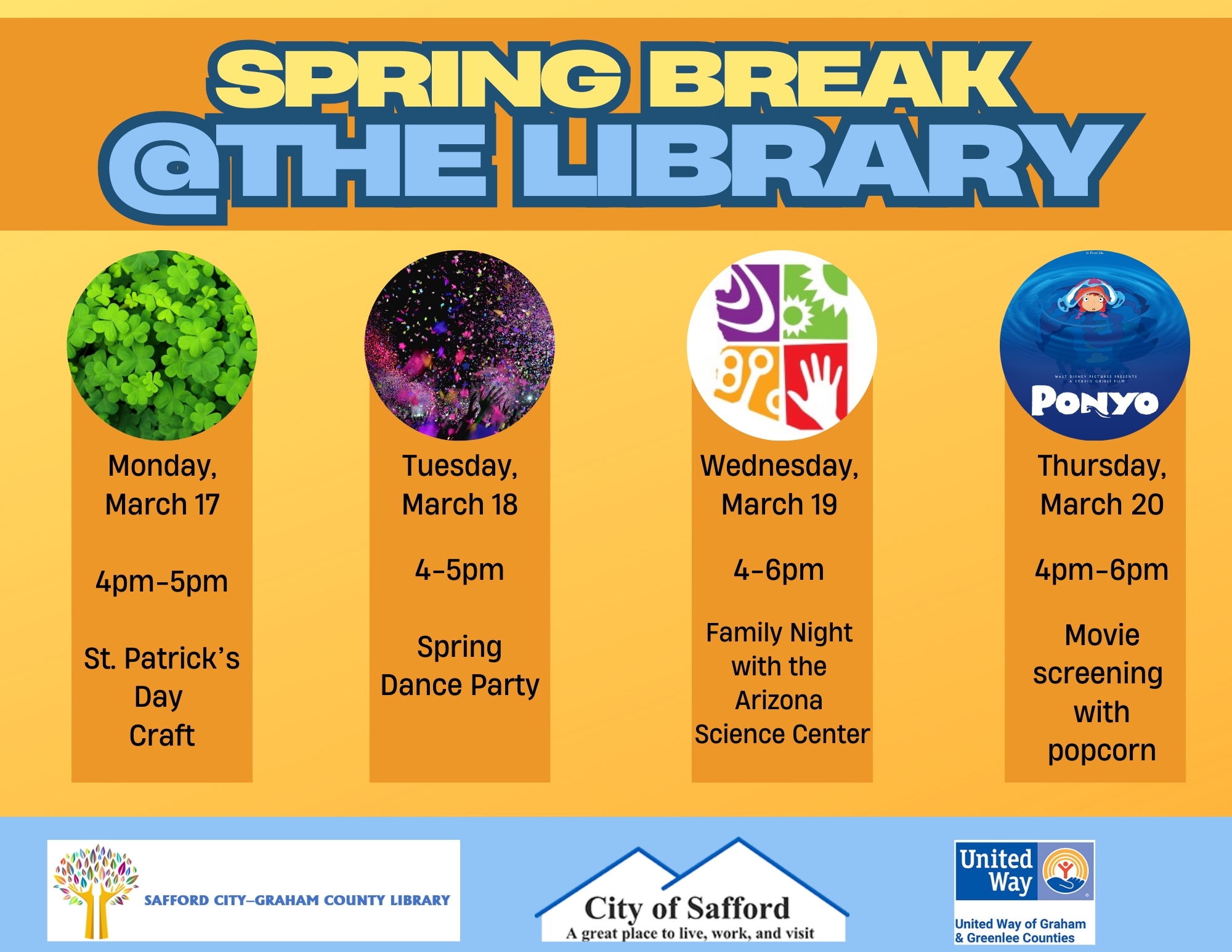 Spring Break at the Library