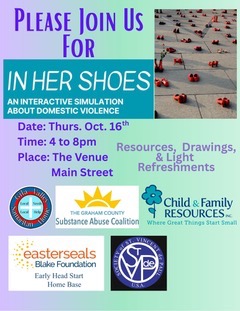 Mt Graham Safe House In HER shoes event