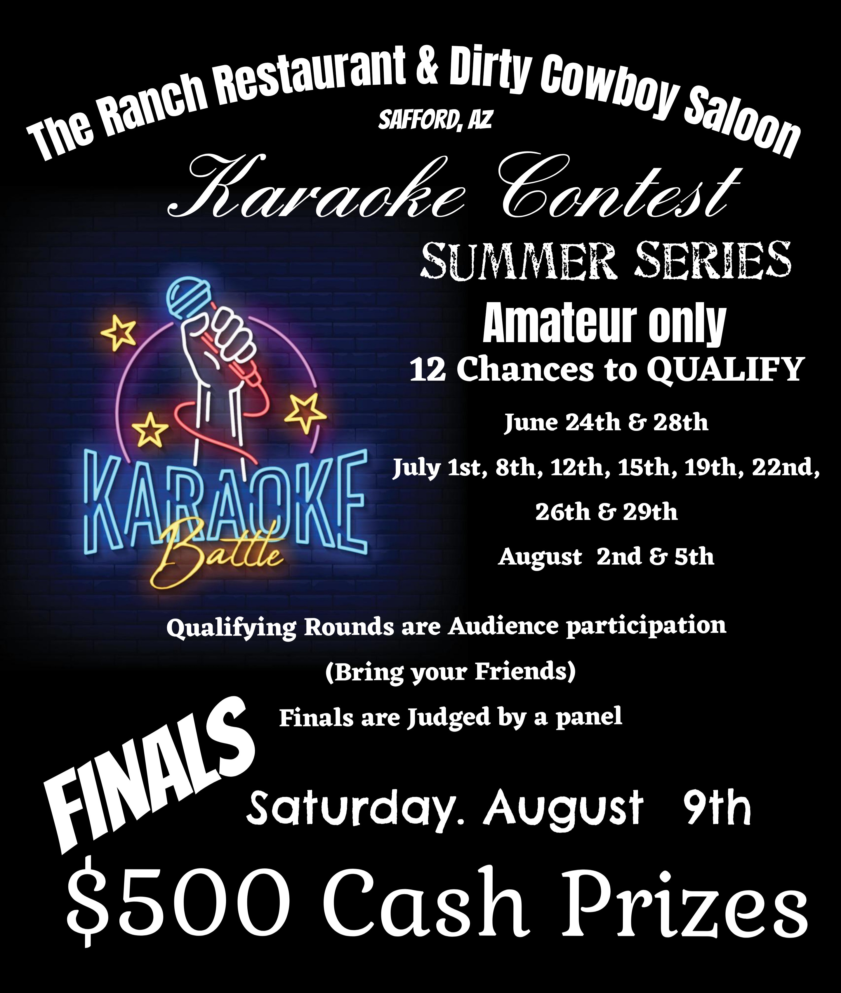 Amateur Karaoke Contest