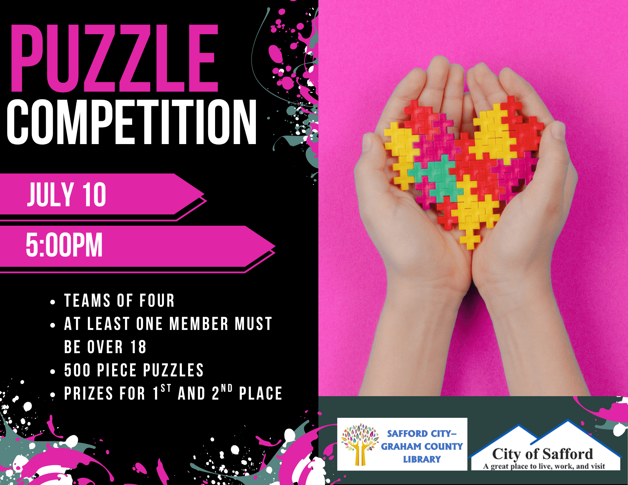 Puzzle Race Competition