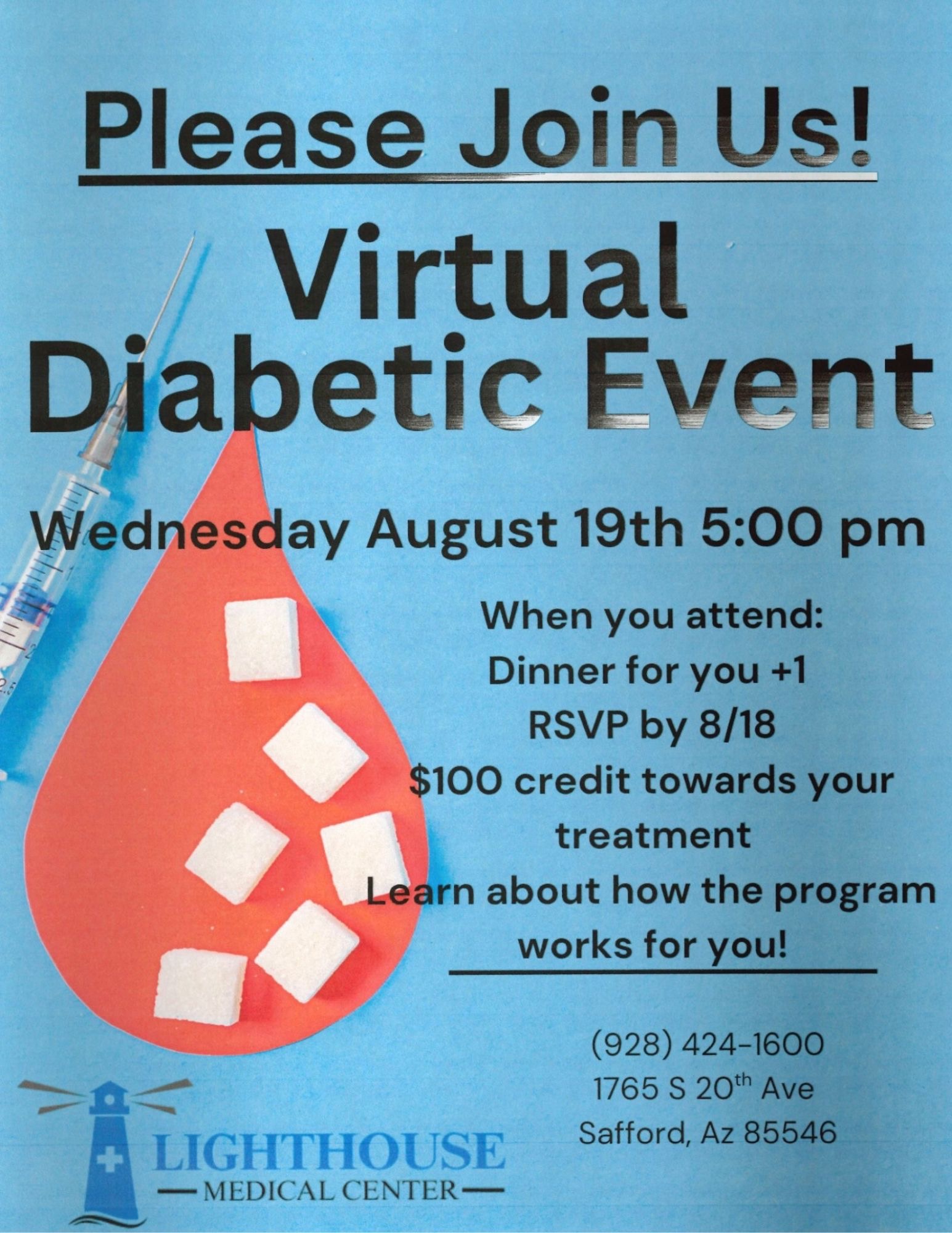 Virtual Diabetic Event